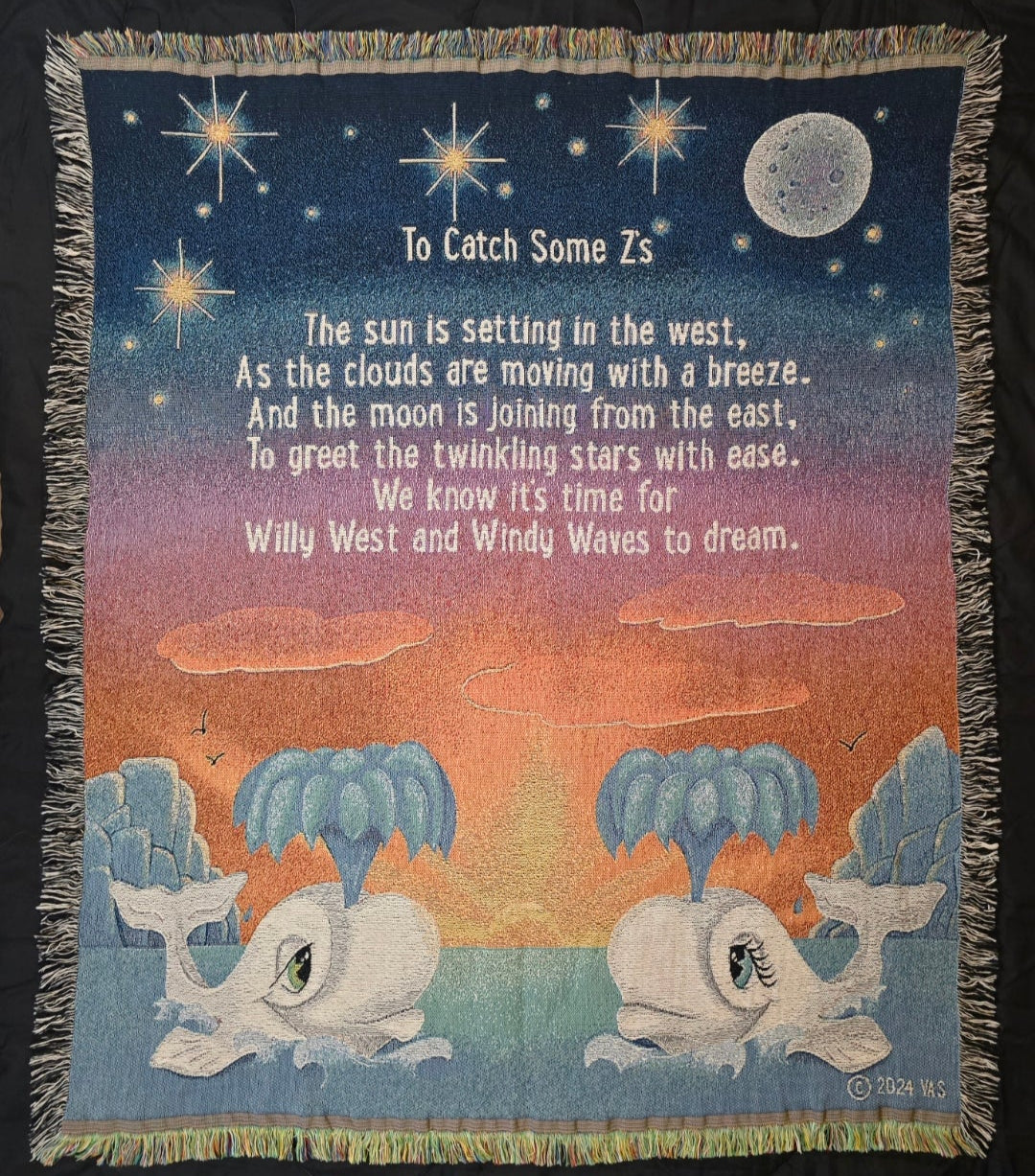 "Two Whales" NON - Personalized