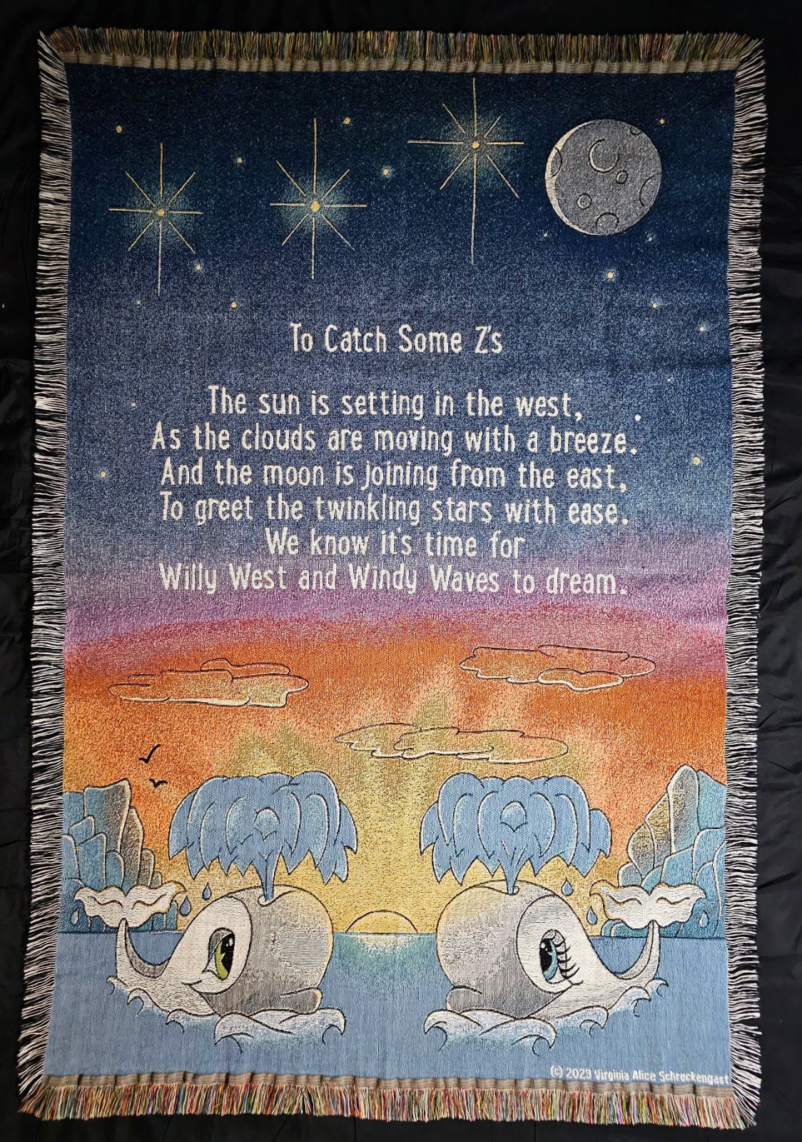 "Two Whales" NON - Personalized