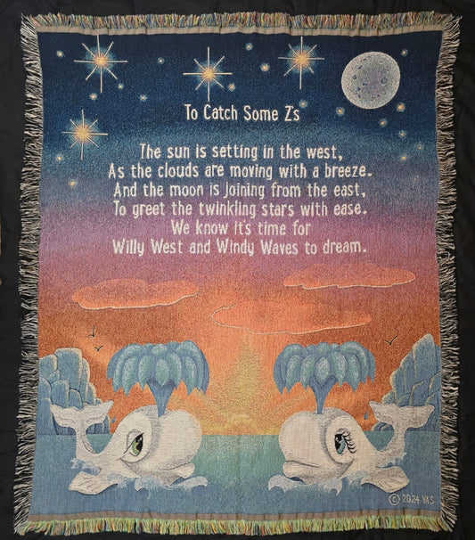 "Two Whales" NON - Personalized
